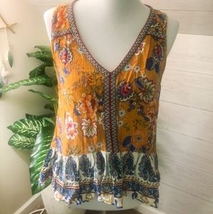 Dressy tank blouse